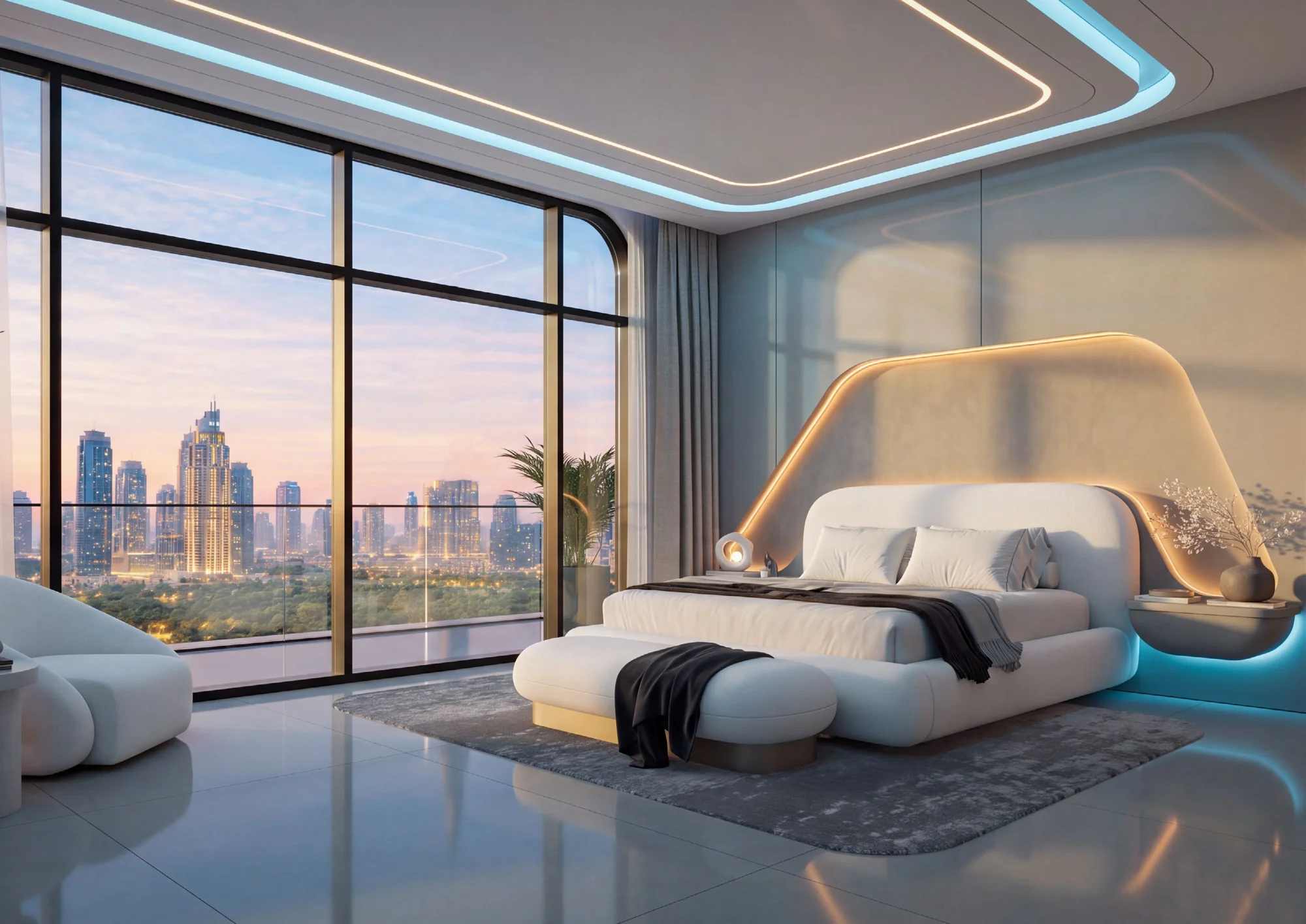 2 bedrooms — SAMANA Downtown One